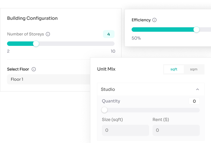Unit Mix UI